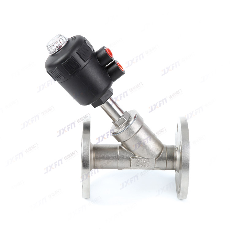 JZEAF-塑料头气动角座阀(A型气缸)