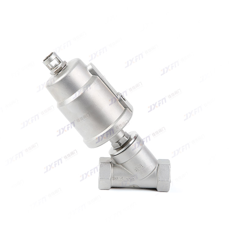 JZFCS-全不锈钢气动角座阀(C型气缸)