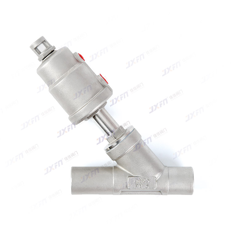 JZFCH-全不锈钢气动角座阀(C型气缸)