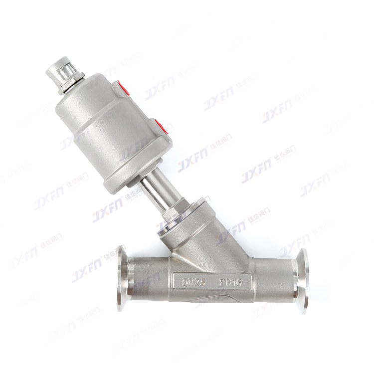 JZFCK-全不锈钢气动角座阀(C型气缸)