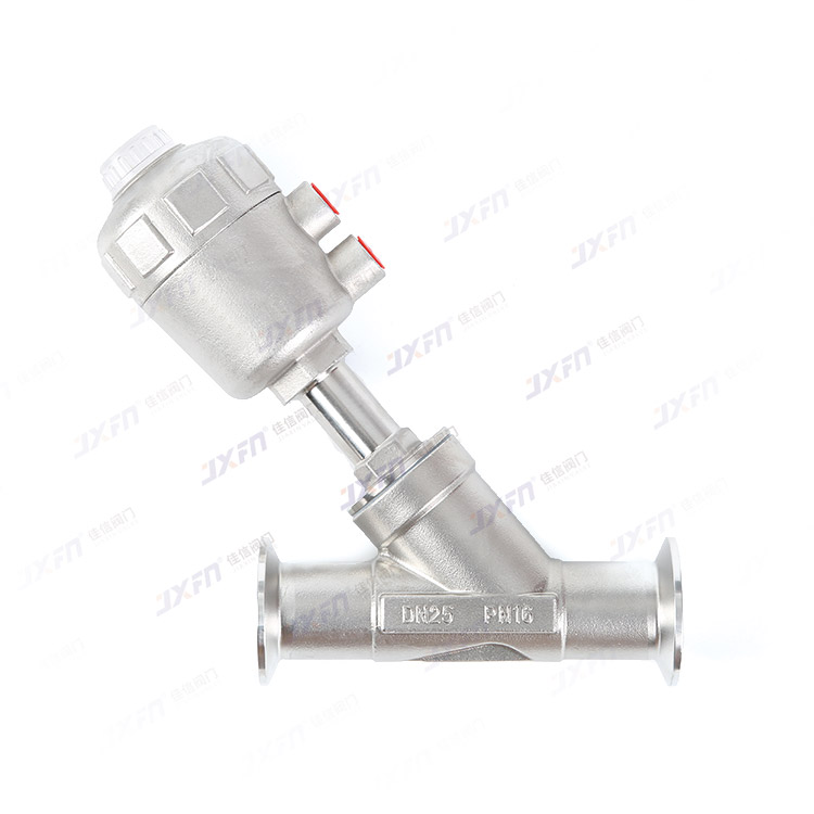 JZFBK-全不锈钢气动角座阀(B型气缸)