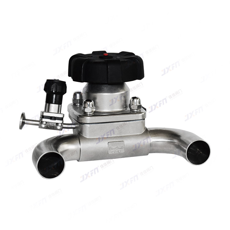 手动U型三通焊接隔膜阀-G61F-10P-R