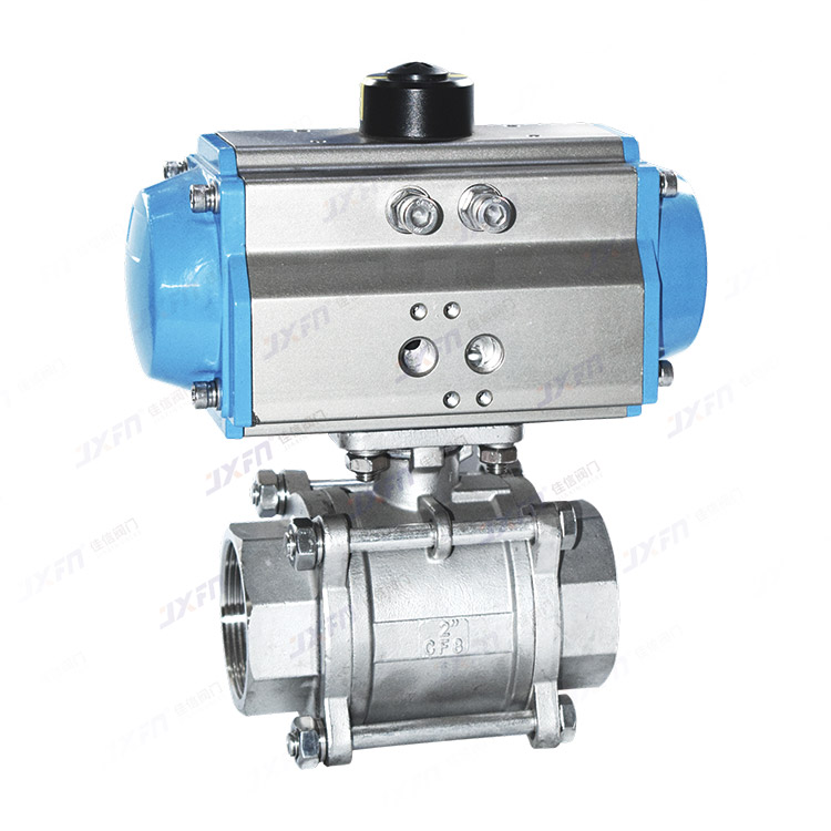 Q611F-16P/R 气动螺纹球阀