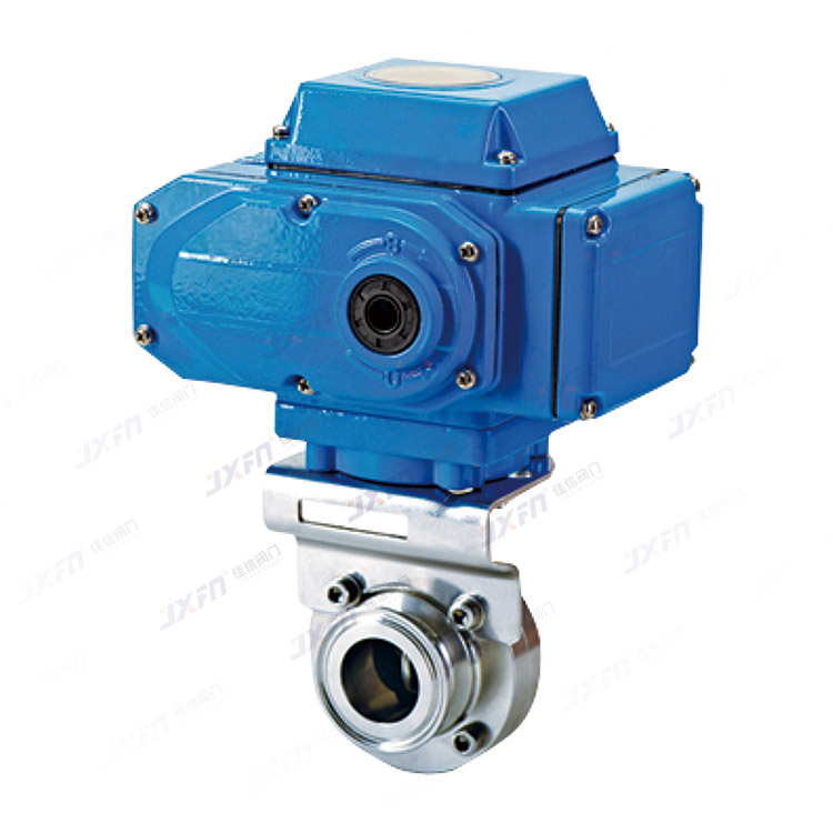 D981X-16P/R 电动卫生级快装蝶阀