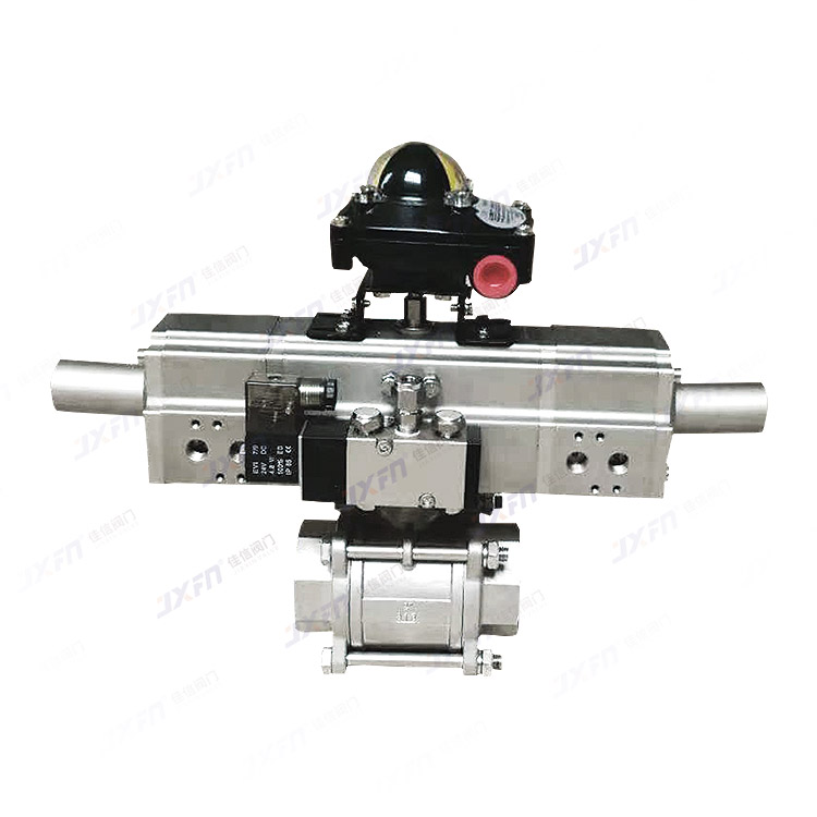 Q611F-16P/R 三段式气动螺纹球阀